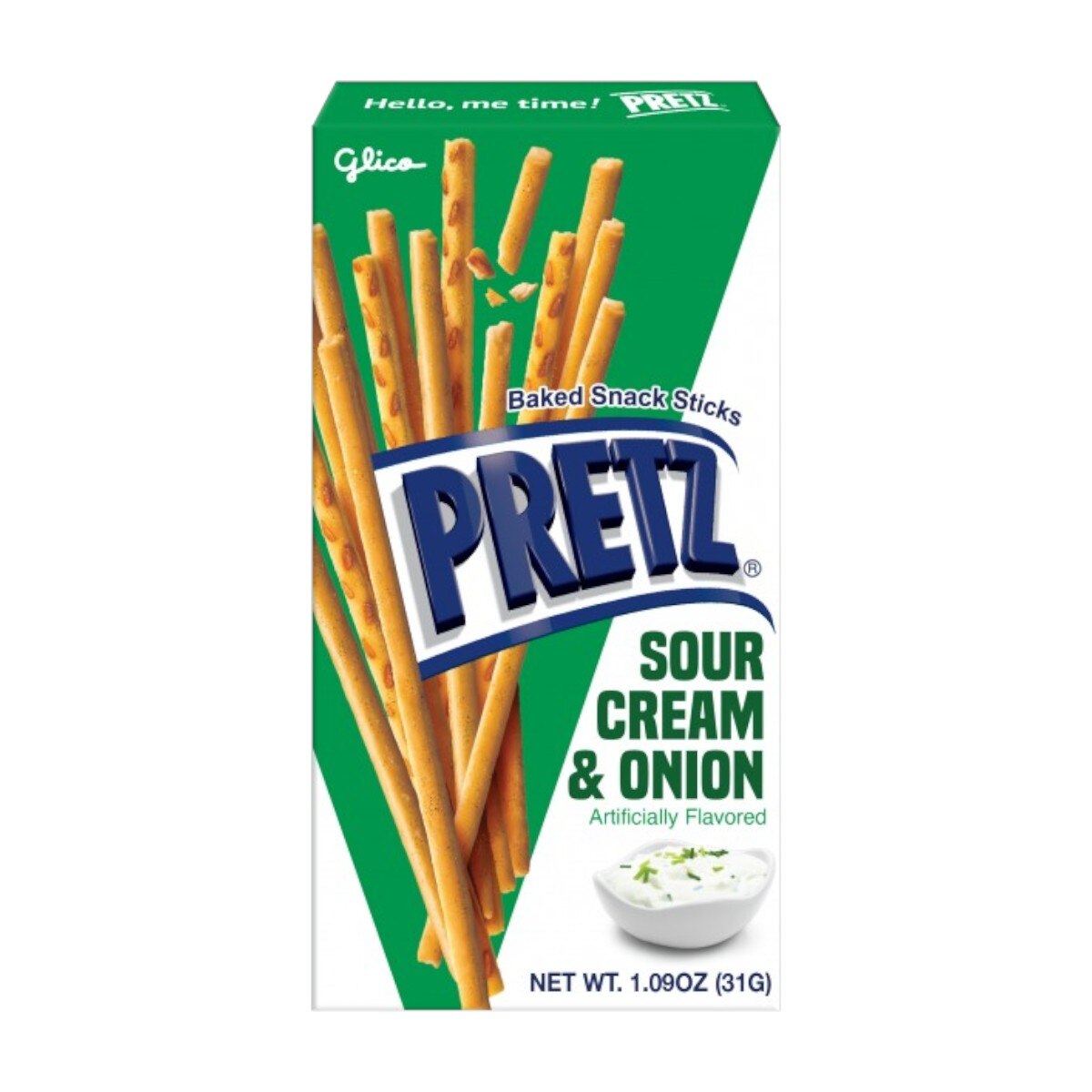 Glico Pretz Baked Snack Sticks - Sour Cream and Onion Flavor (1.09