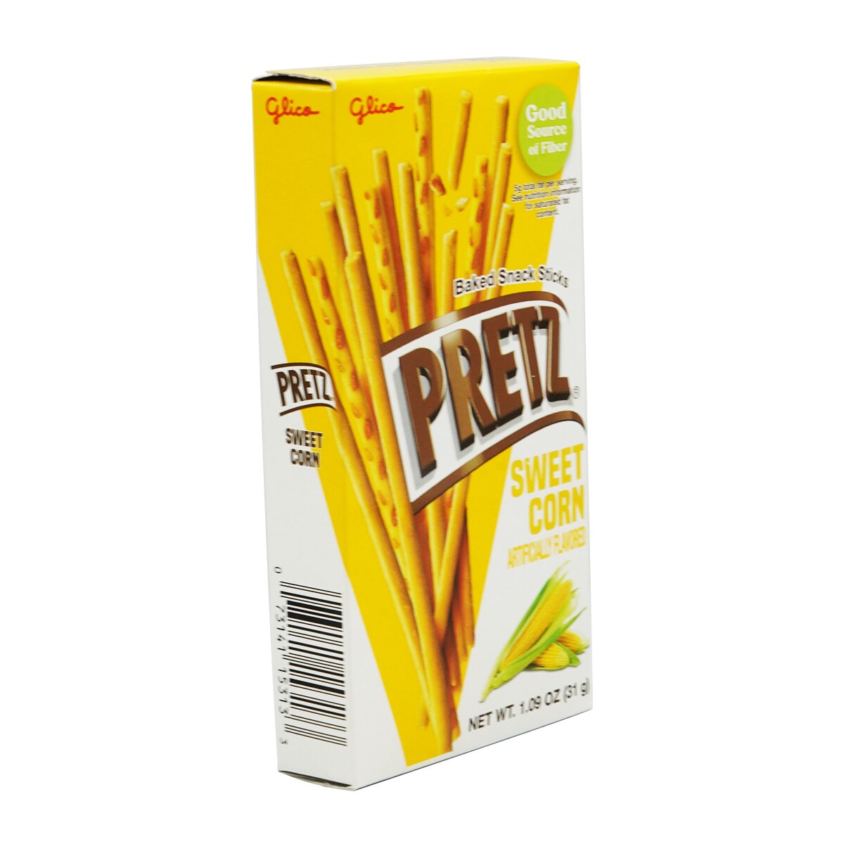Glico Pretz Baked Snack Sticks - Sweet Corn Flavor (1.09oz) ｜ 大