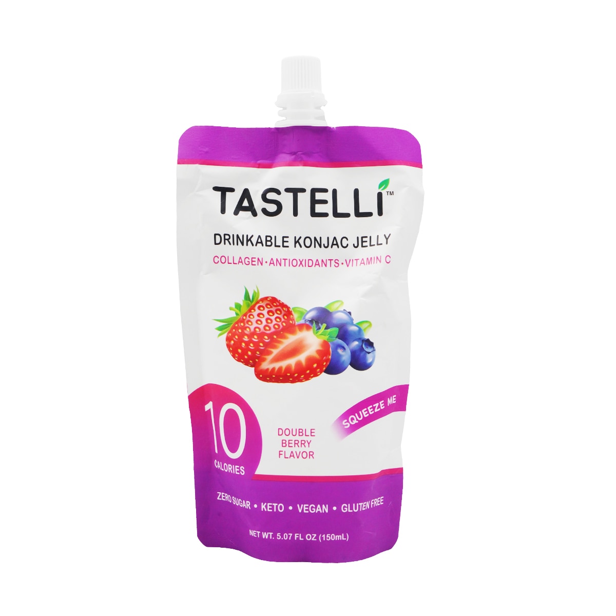 Tastelli Double Berry Konjac Jelly (5.07fl.oz) ｜ 大統華超級市場美國