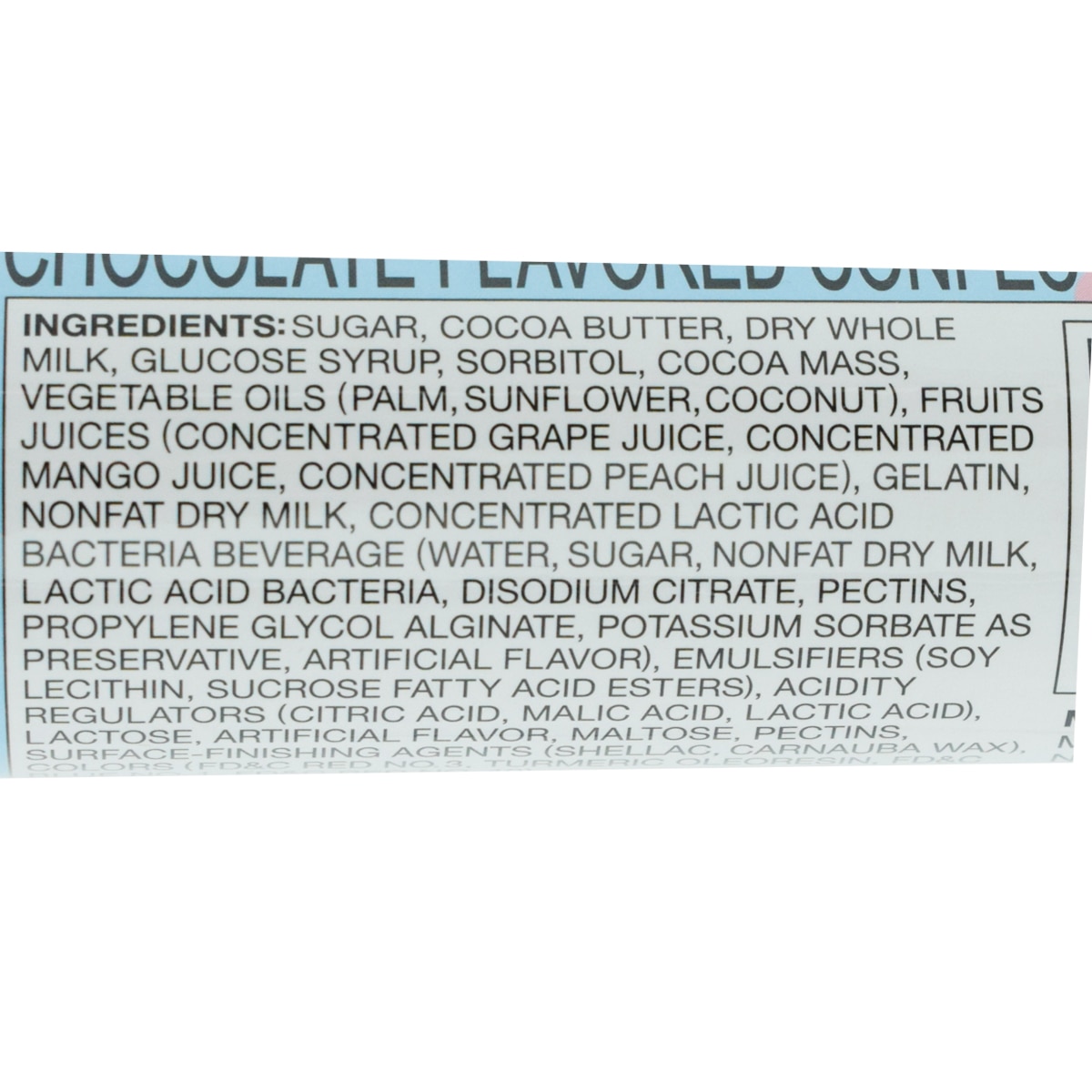 Meiji Choco Gummy - Assorted Fruit Flavor (2.85oz)
