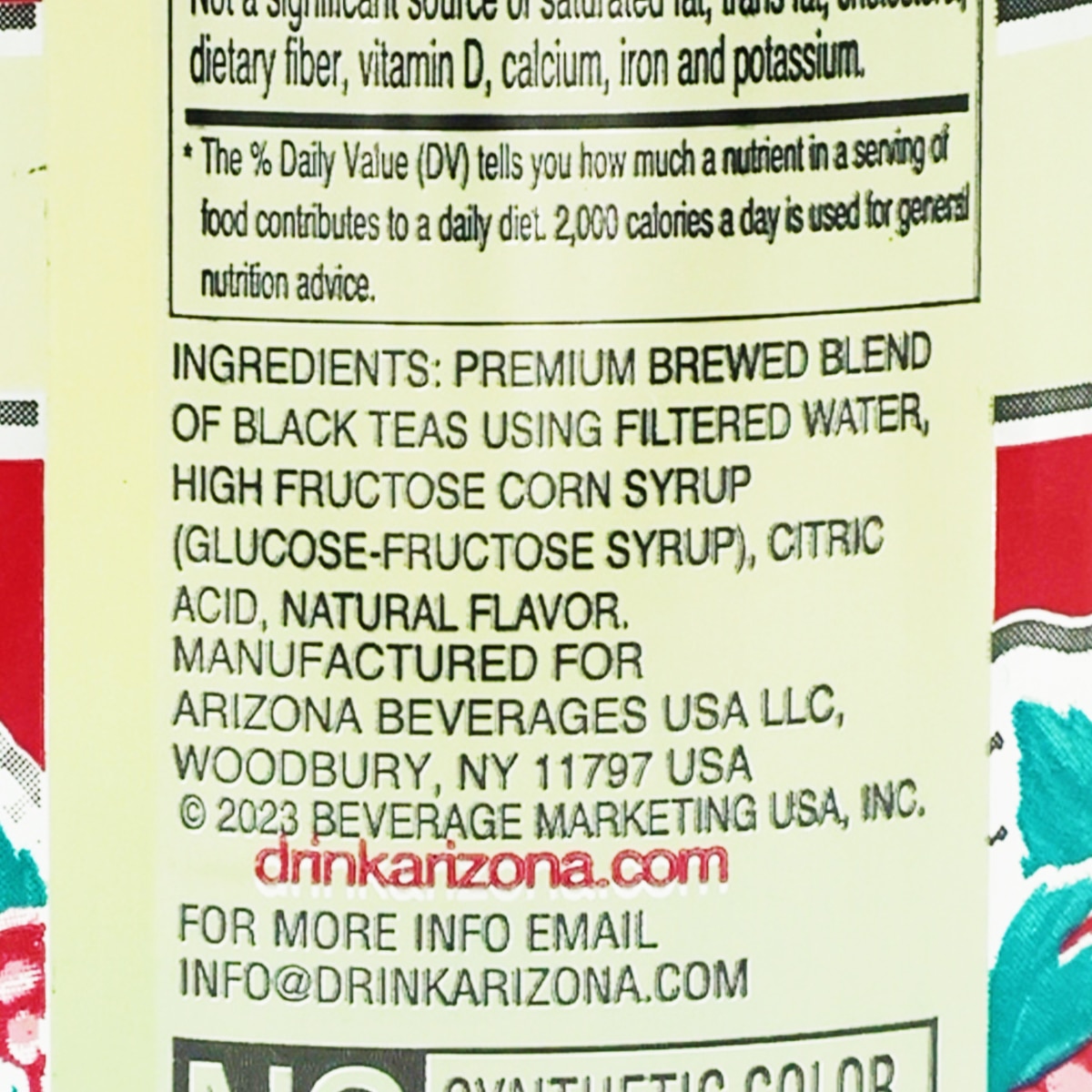 Arizona Iced Tea with Raspberry Flavor (22fl.oz) | T&T Supermarket US