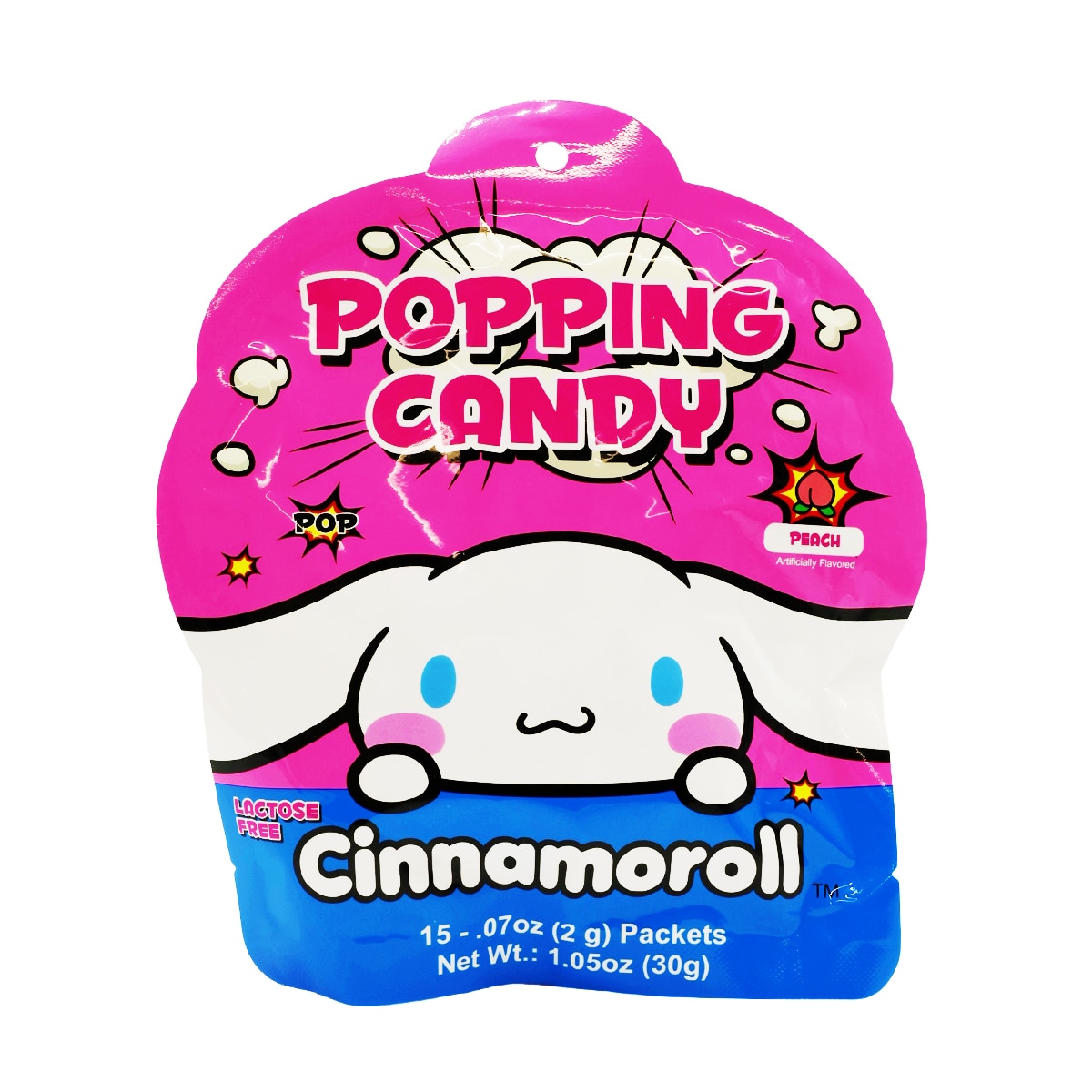 Sanrio Cinnamoroll Popping Candy - Peach Flavor (15x0.07oz)) | T&T
