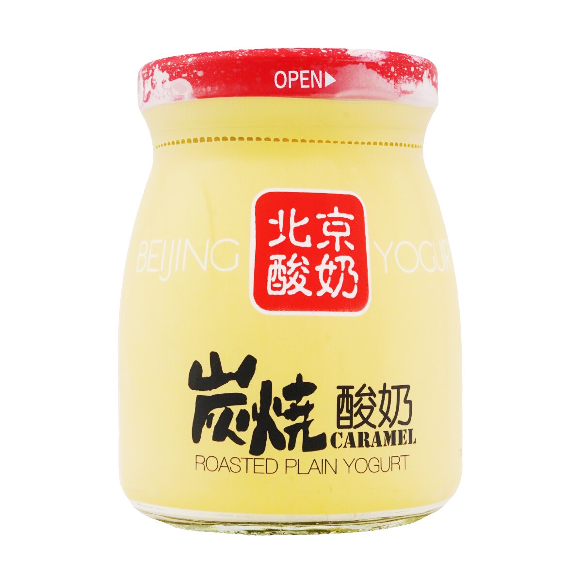 Beijing Yogurt Caramel Roasted Plain Yogurt (7.8oz) ｜ 大統華超級