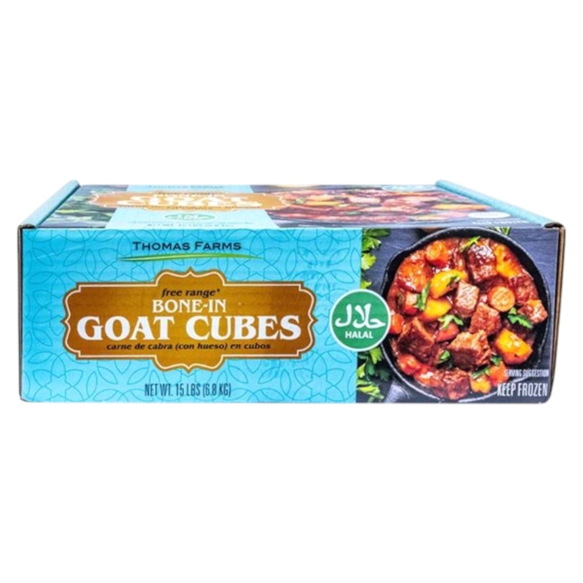 Thomas Goat View: Thomas Farms Goat Cubes (15lb)