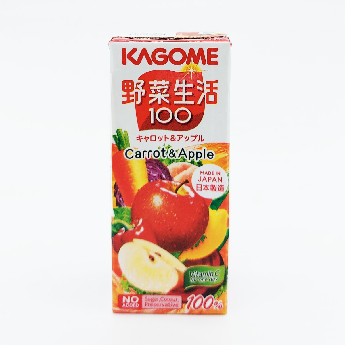 Kagome Yasai Seikatsu Carrot and Apple Juice (6.76fl.oz) | T&T