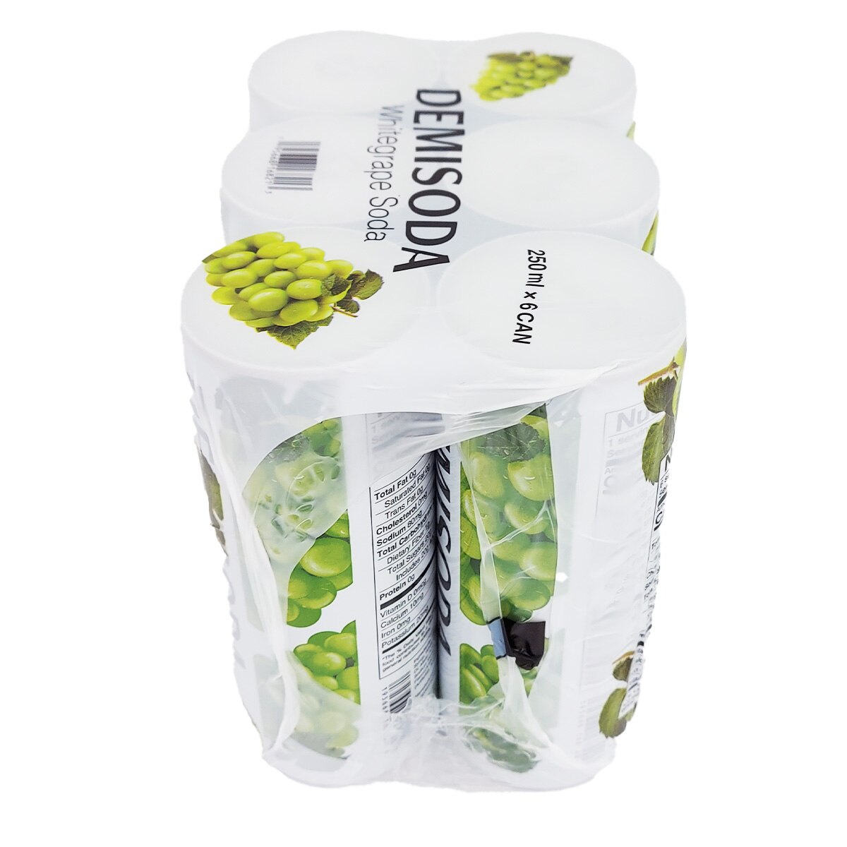 Dong A Demisoda Whitegrape Soda (6x8.45fl.oz) | T&T Supermarket US