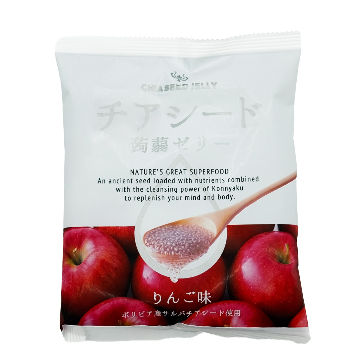Wakasho Chia Seed Apple Jelly (10x0.61oz) | T&T Supermarket US