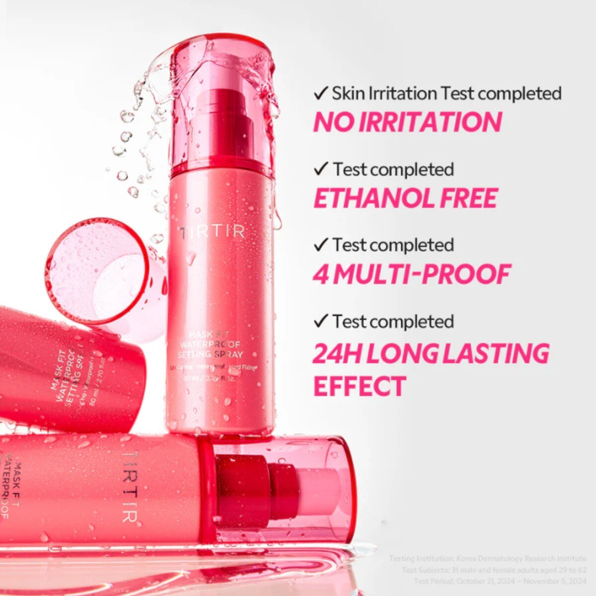 Tirtir Mask Fit Waterproof Setting Spray (2.7fl.oz) | T&T