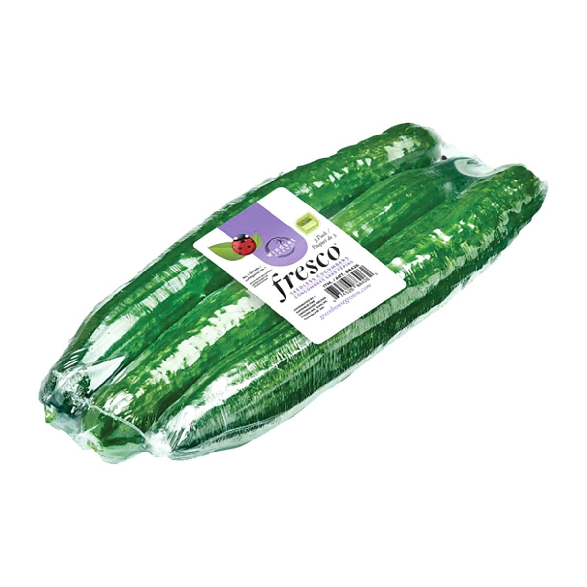 瓜果圖 English Cucumber (3pc) ｜ 大統華超級市場美國