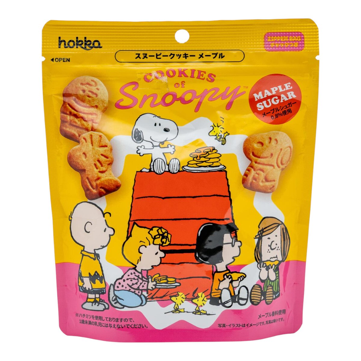 Hokka Snoopy Maple Cookies (1.93oz) | T&T Supermarket US