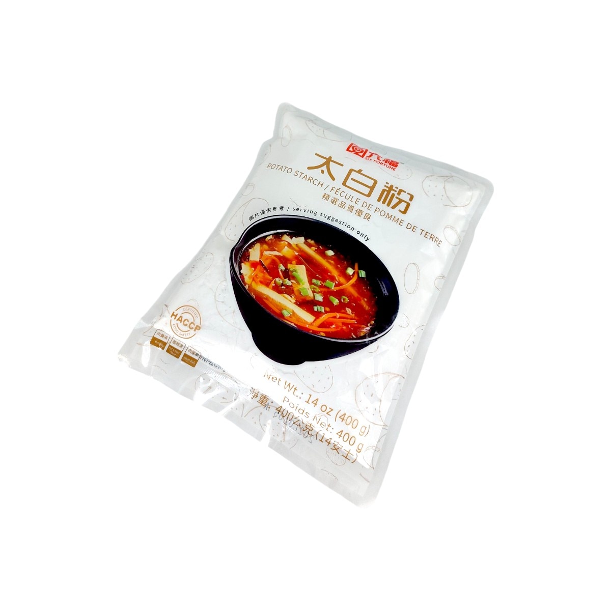 六福太白粉(14oz) ｜ 大统华超级市场美国