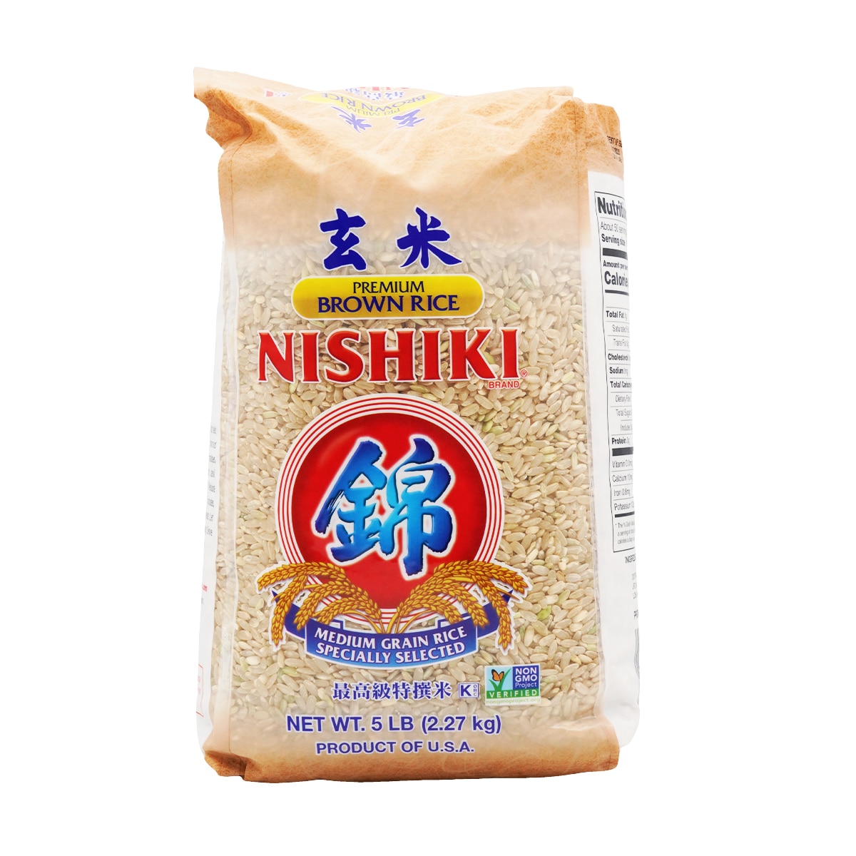 大流行中！ Nishiki Premium Brown Rice (5lb) ｜ 大统华超级市场美国 米・雑穀・粉類
