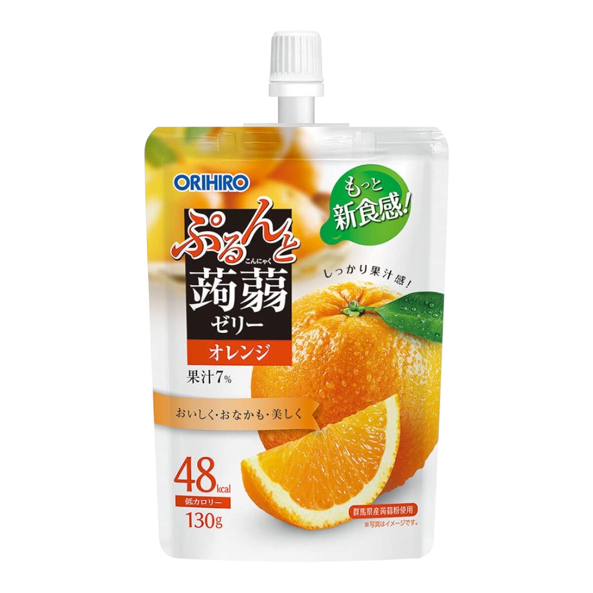Orihiro 立喜乐蒟蒻果冻爽- 香橙味(4.59oz) | T&T Supermarket US
