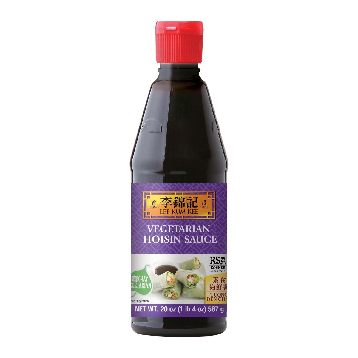 Lee Kum Kee Vegetarian Hoisin Sauce (1lb 4oz) ｜ 大统华超级市场美国