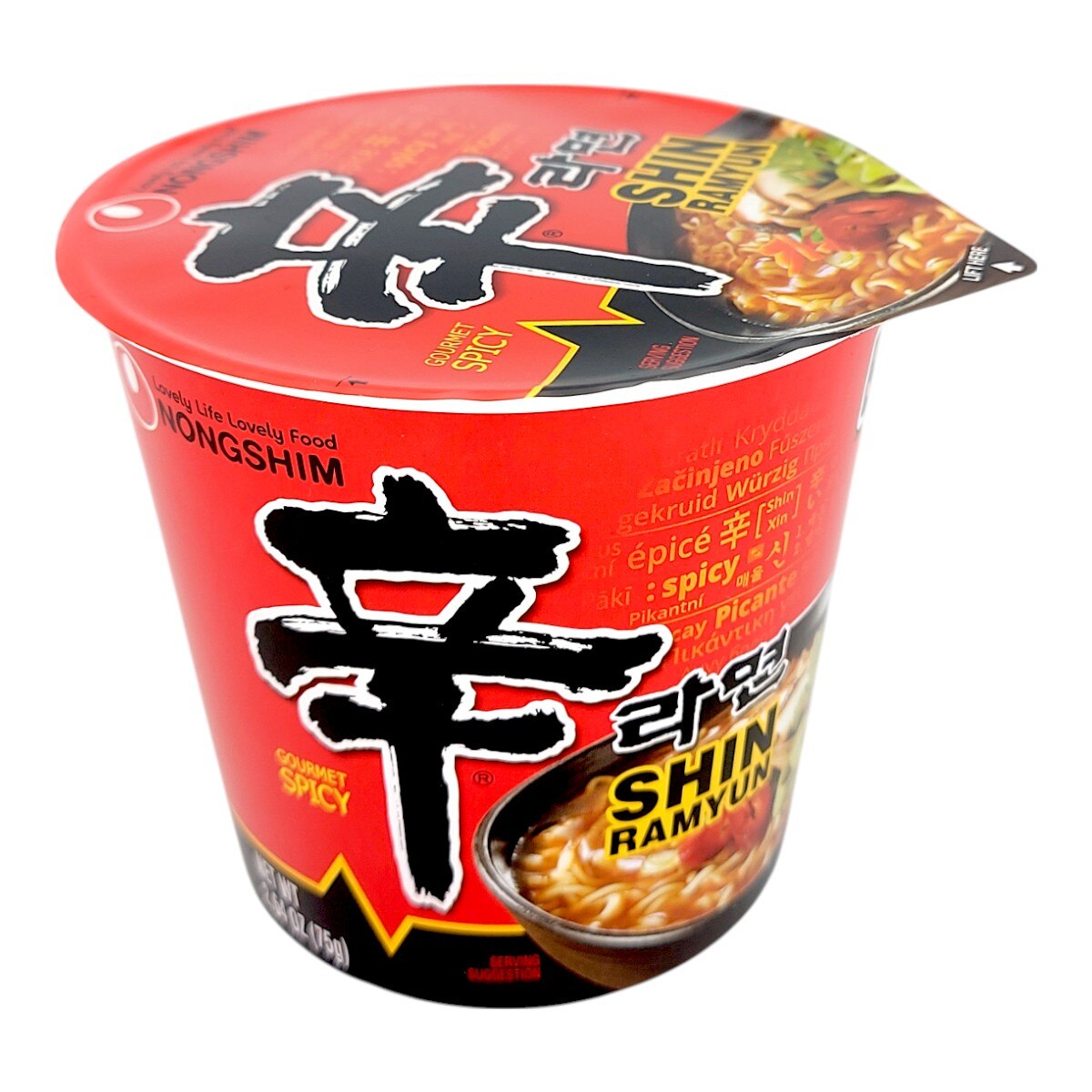 Nongshim Shin Ramen Cup Noodle (2.65oz)