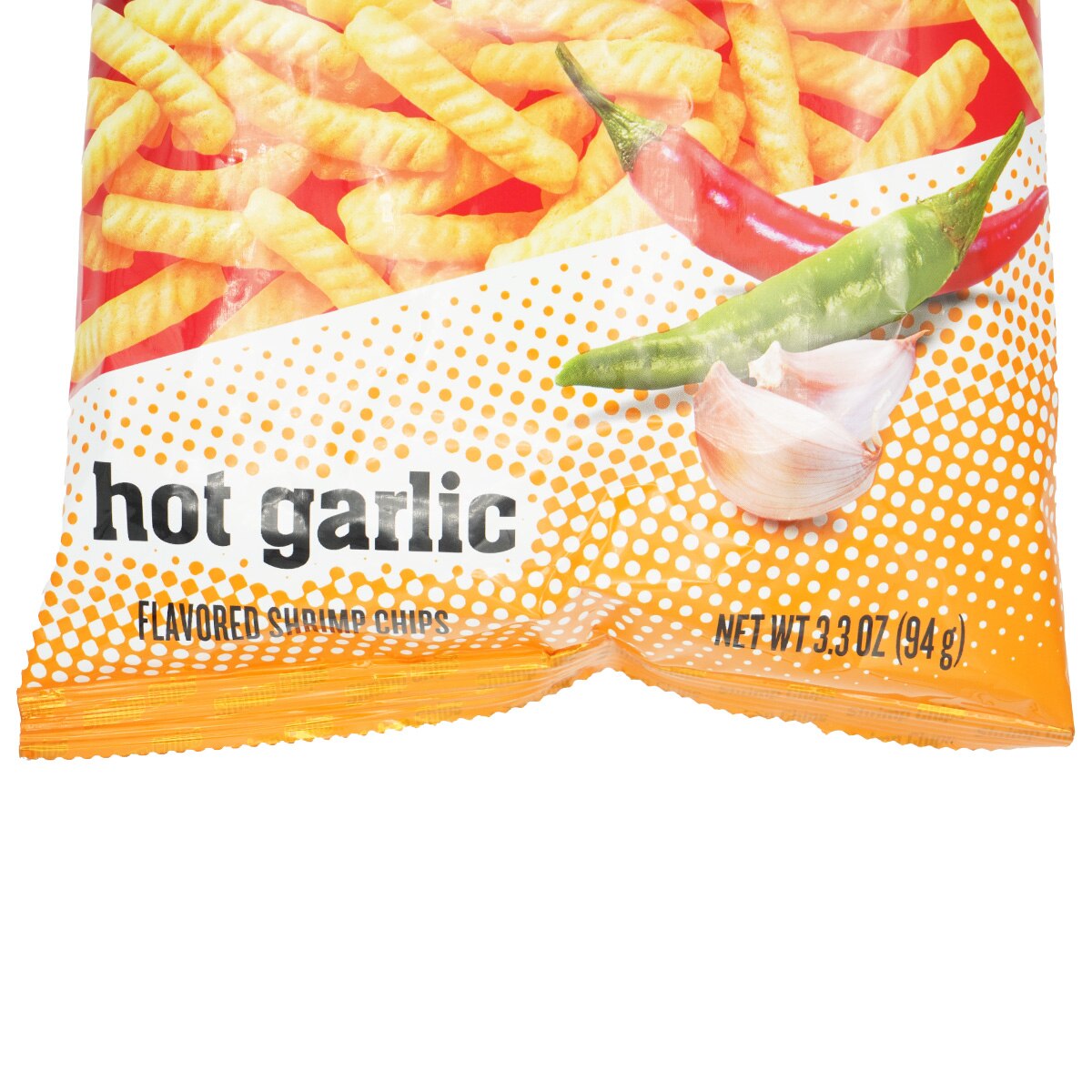 Calbee Hot Garlic Flavor Baked Shrimp Chips (3.3oz) | T&T