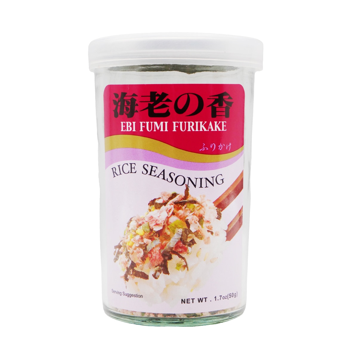 Ajishima Ebi Fumi Furikake Rice Seasoning (1.7oz) ｜ 大統華超級