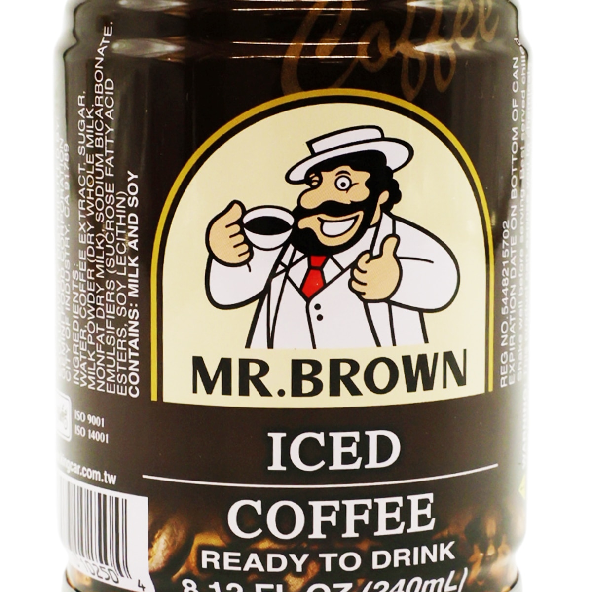 RT AYボンド580NF３缶 Mr. Brown Coffee Iced Coffee - Original Flavor (8.12fl.oz) ｜ 大統