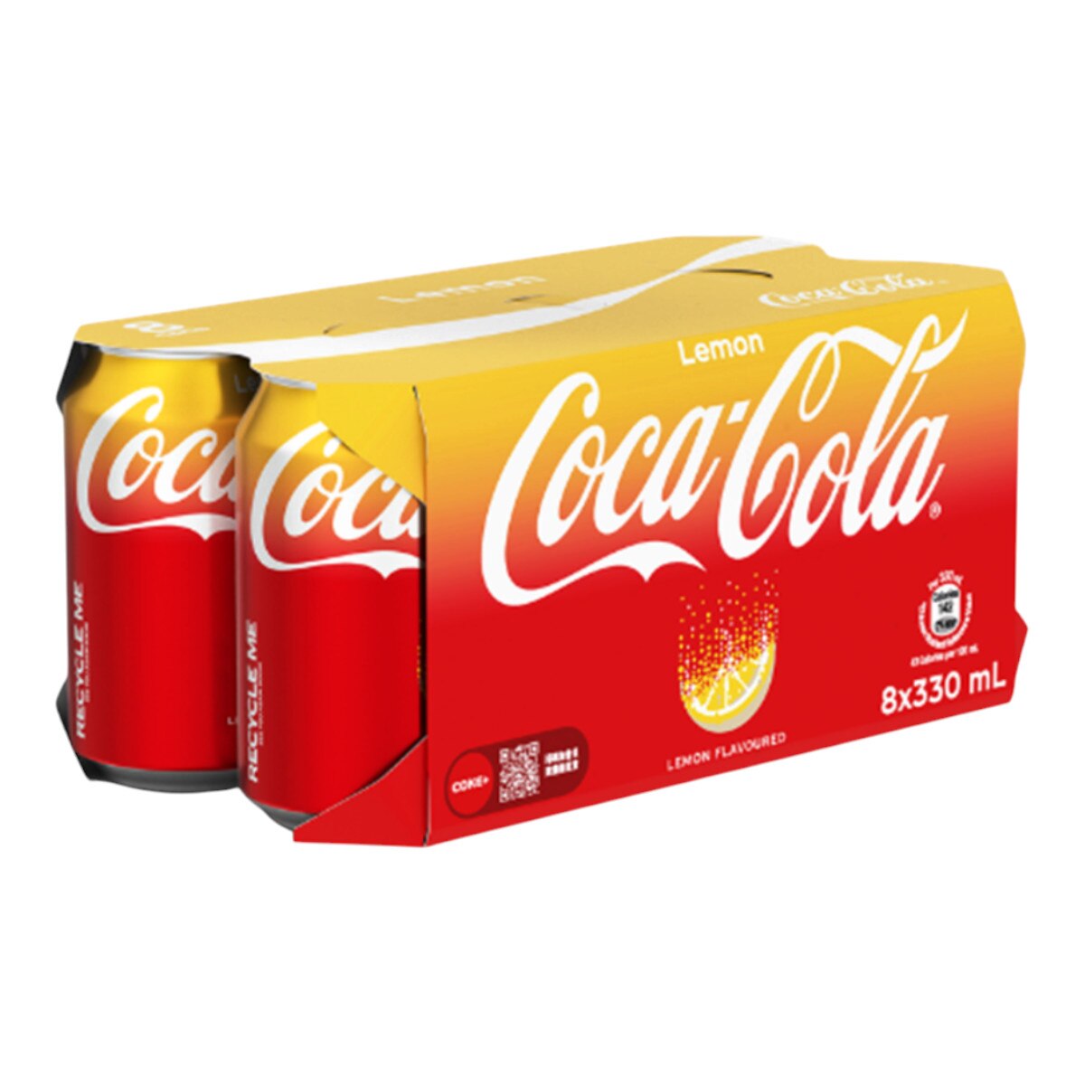 Coca Cola Lemon Flavor (8x11fl.oz) | T&T Supermarket US