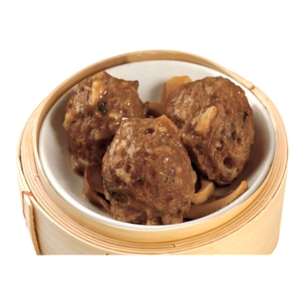 View: T&T Kitchen Steamed Beef Balls (3pc)
