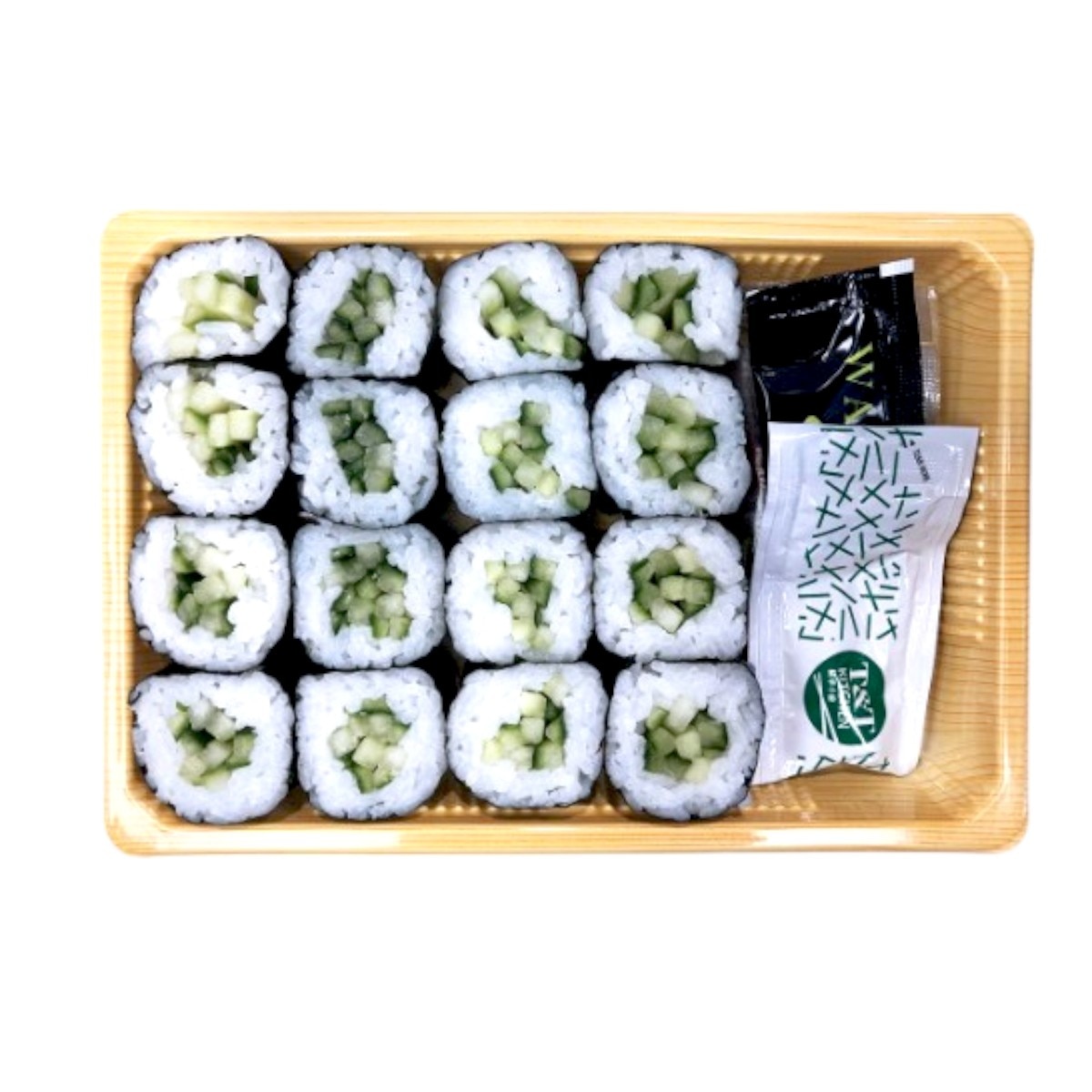 View: T&T Kitchen Cucumber Maki (16pc)