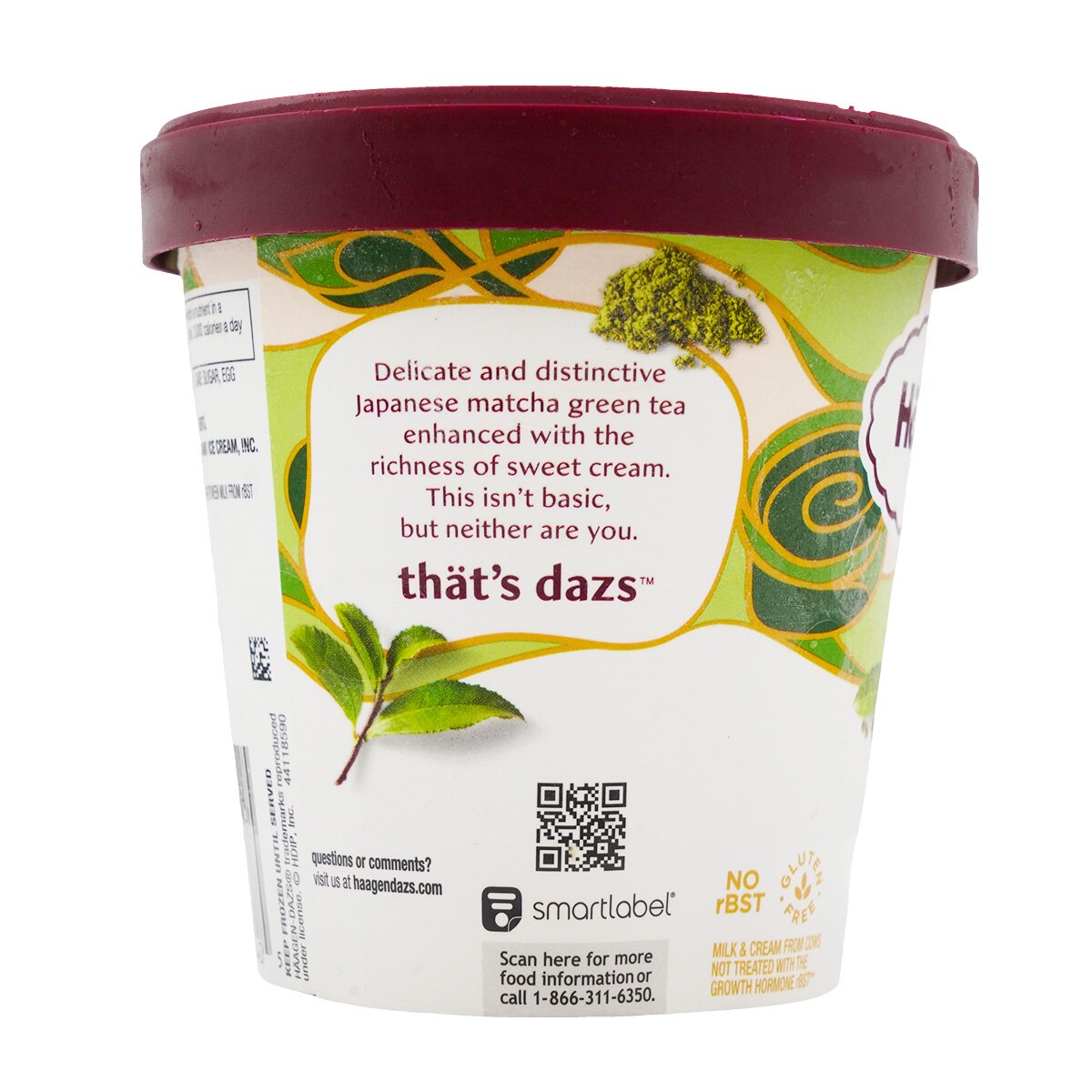 Häagen-Dazs Matcha Green Tea Ice Cream (14fl.oz) | T&T Supermarket US