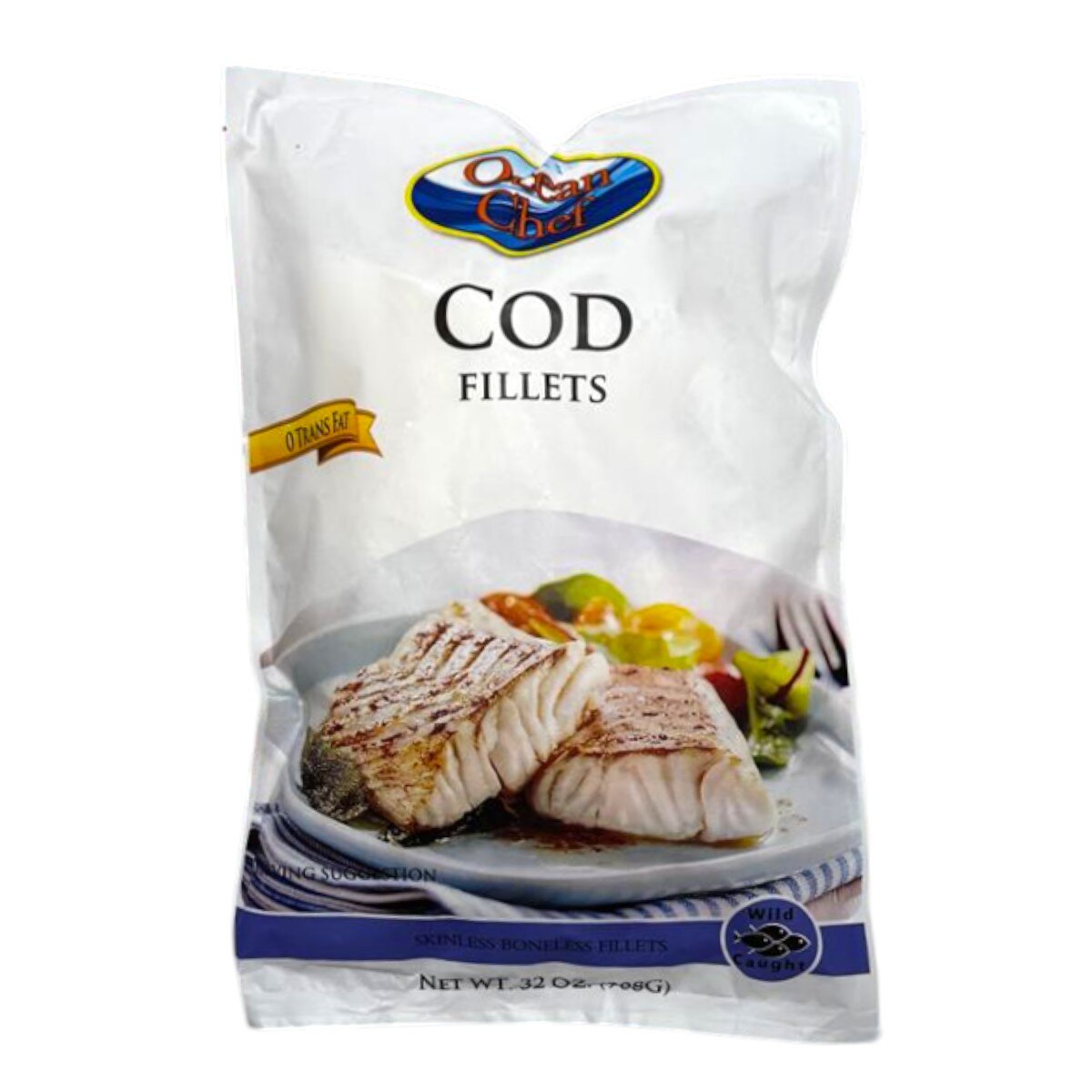 View: Frozen Cod Fillets (32oz)