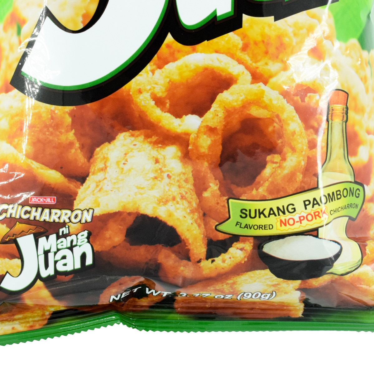 Jack 'n Jill Chicharron Palm Vinegar Flavor (3.17oz) ｜ 大統華超級