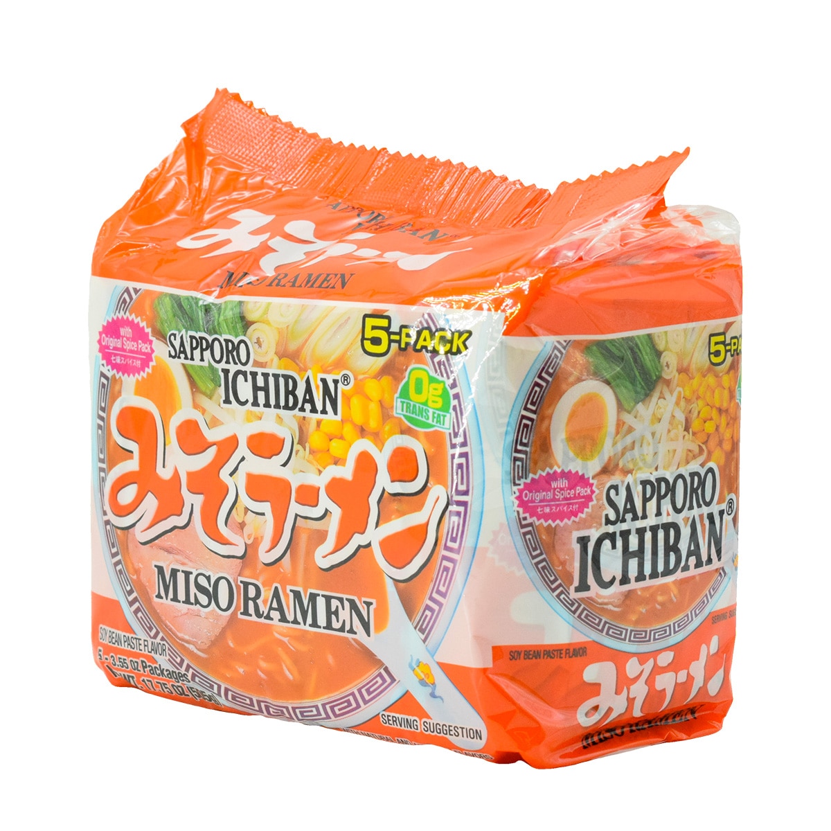 Sapporo Miso Ramen (5x3.55oz) | T&T Supermarket US