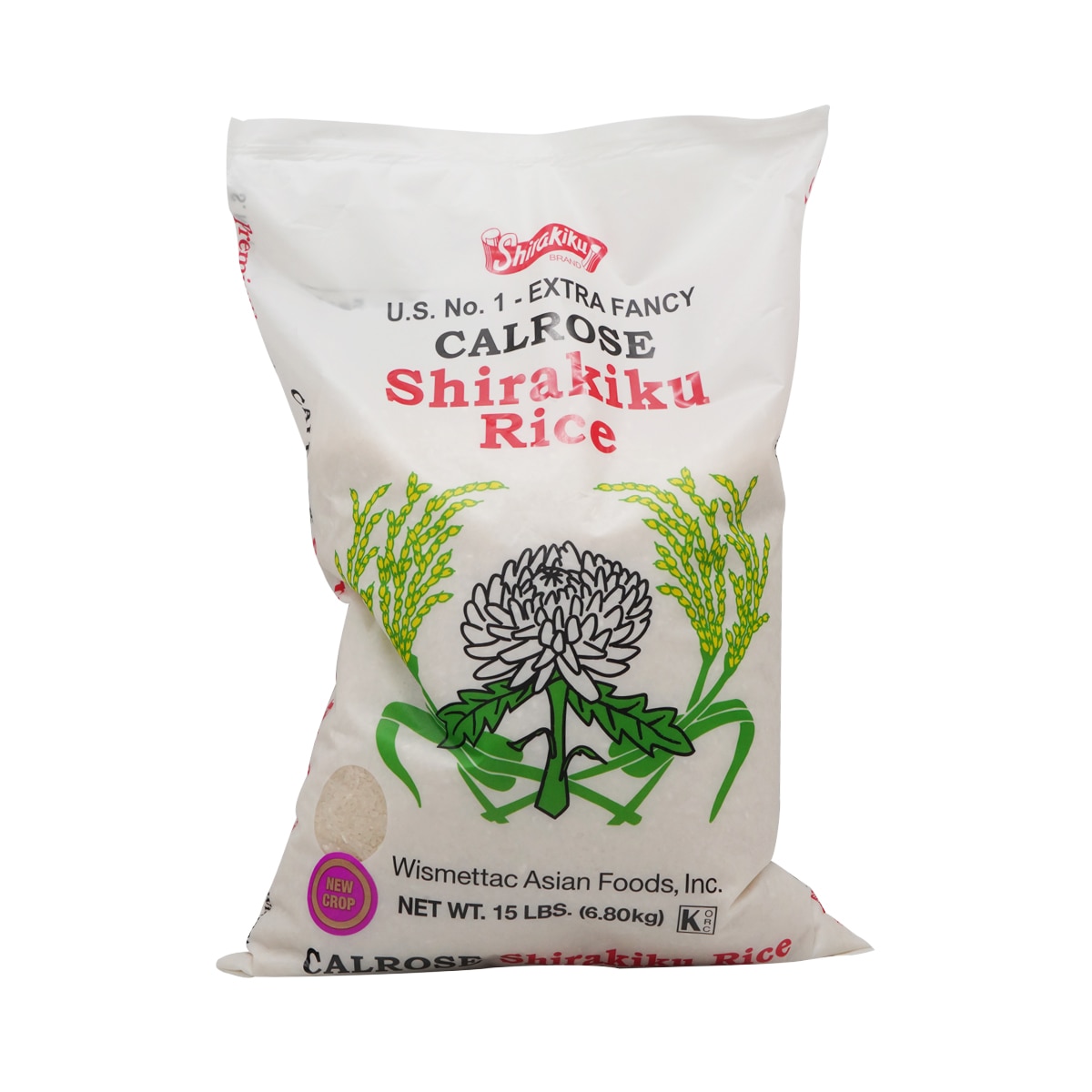 大人気新品 白菊印高級圓米(15lb) ｜ 大统华超级市场美国 ダイエットフード