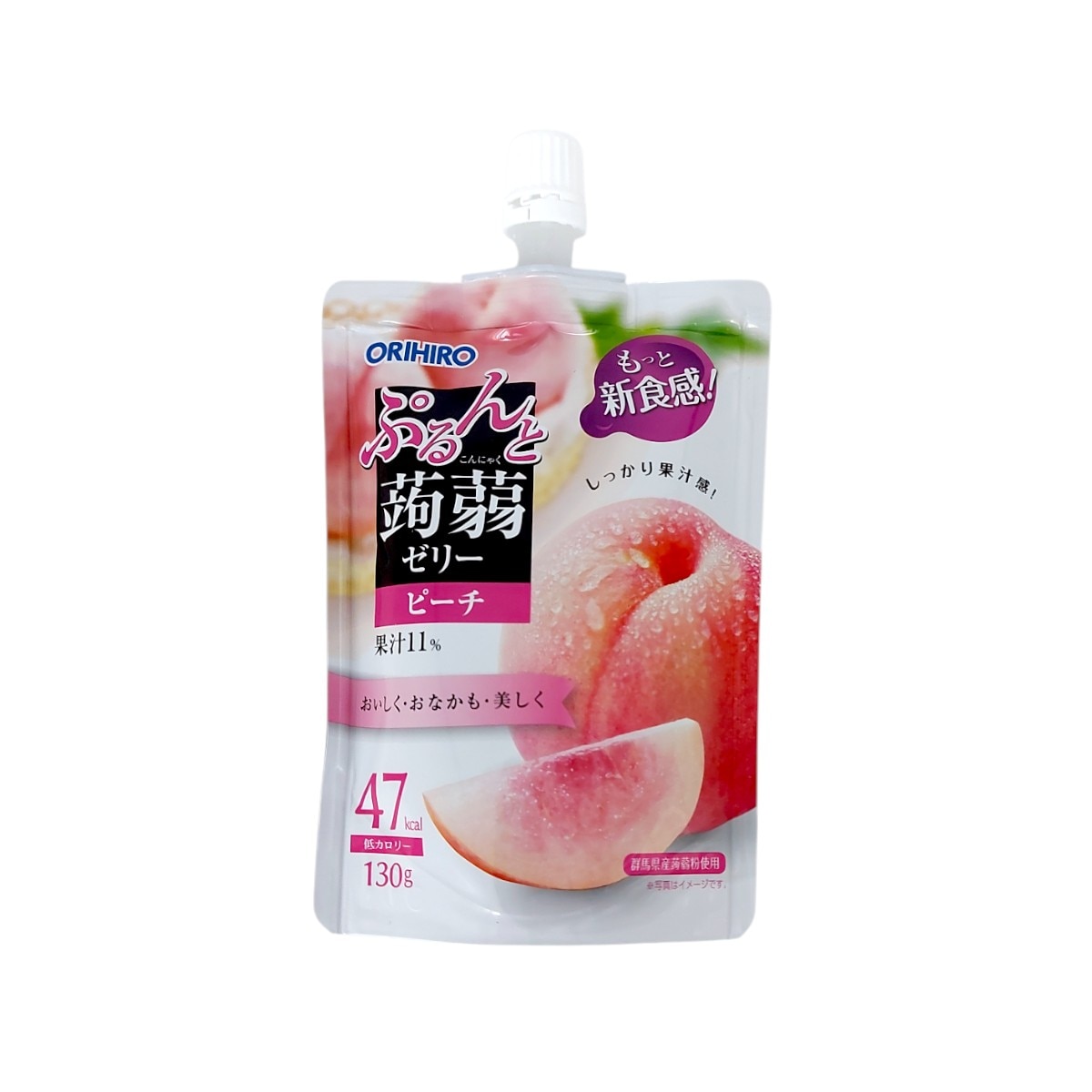Orihiro Konjac Jelly - White Peach Flavor (4.59oz) | T&T