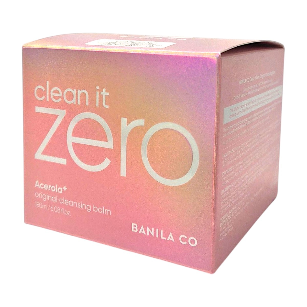 BANILA CO Clean it Zero 180ml×4個セット Banila Co Clean It Zero Cleansing Balm Original (180ml) | T&T