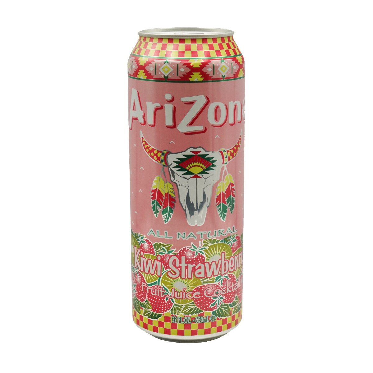 Arizona Kiwi Strawberry Fruit Juice Cocktail (22fl.oz) ｜ 大統華