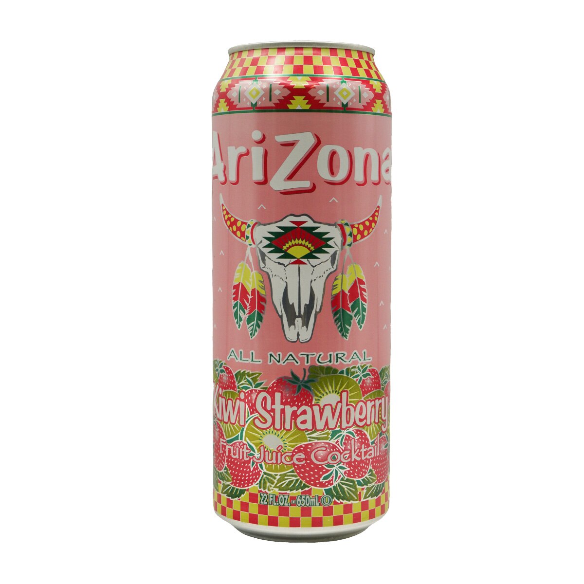 Arizona Kiwi Strawberry Fruit Juice Cocktail (22fl.oz) ｜ 大統華