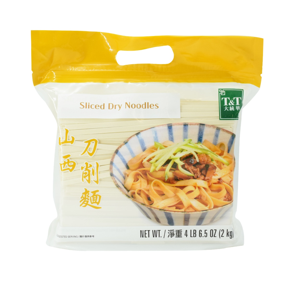 T&T Shanxi Style Sliced Dry Noodles (70.5oz) ｜ 大統華超級市場美國