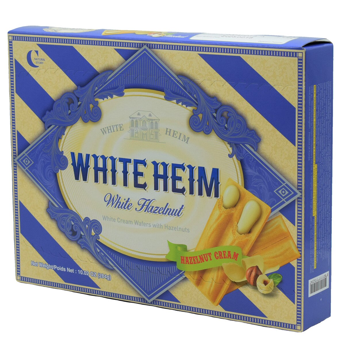 Crown White Heim Cream Wafers with Hazelnuts (10.02oz) | T&T
