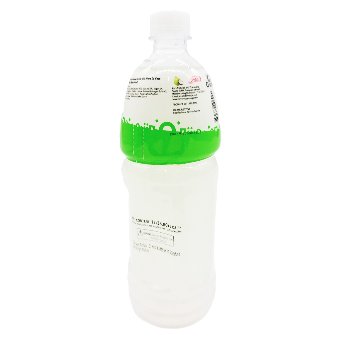 Mogu Mogu Coconut Nata De Coco Juice Drink (33.8fl.oz) | T&T