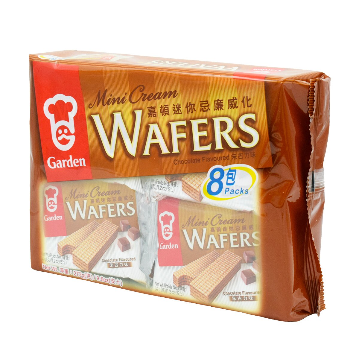 Garden Mini Cream Wafers - Chocolate Flavor (9.6oz) | T&T