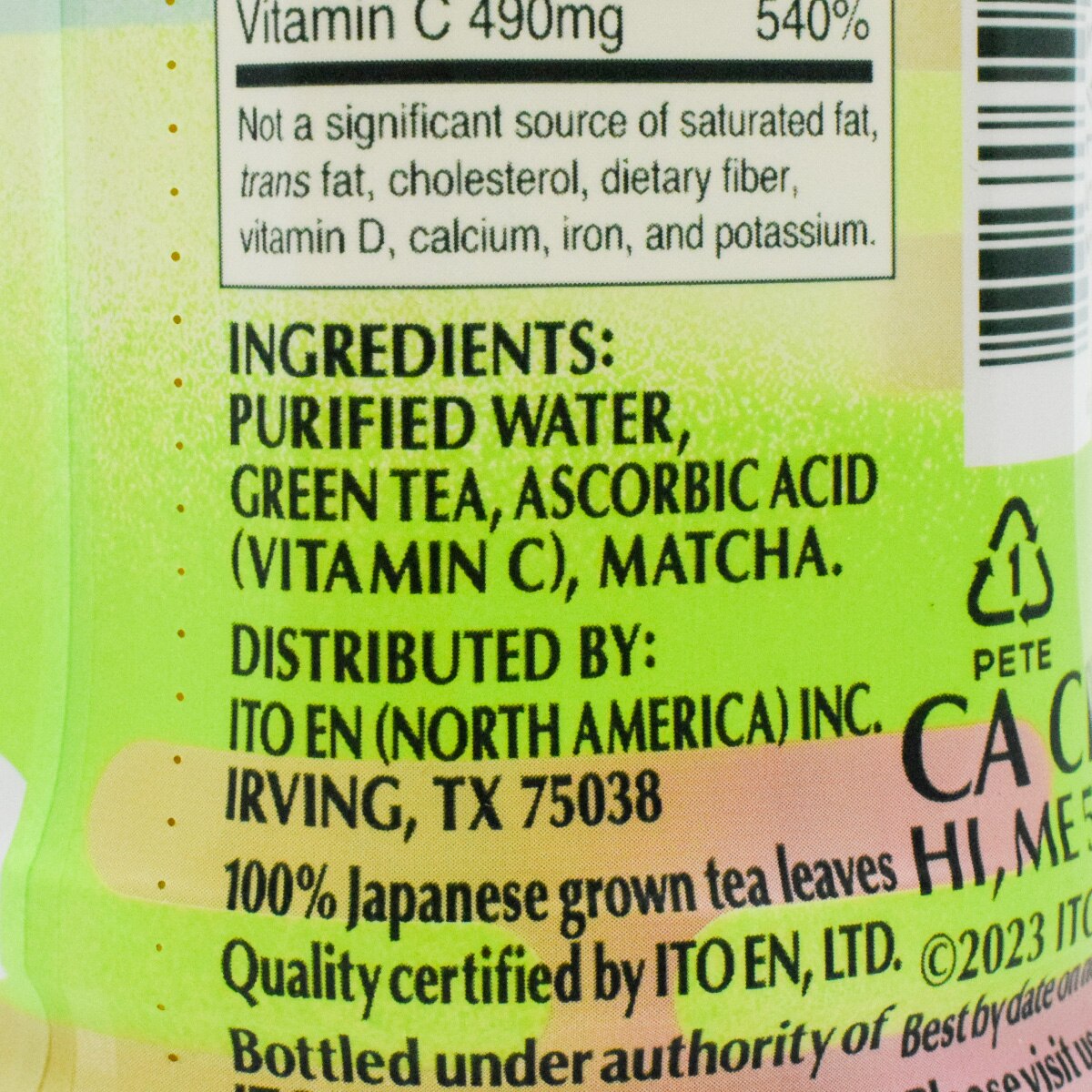 Itoen Oi Ocha Matcha Green Tea (16.9oz) | T&T Supermarket US
