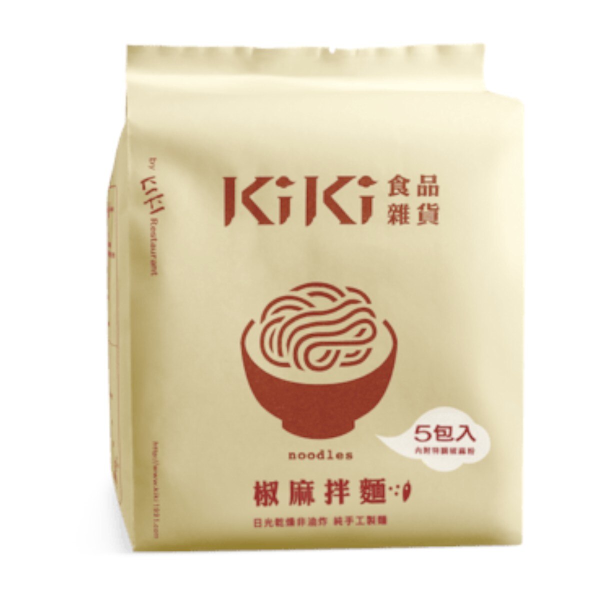 Kiki Sichuan Pepper Dried Noodles (5x3.15oz) ｜ 大統華超級市場美國
