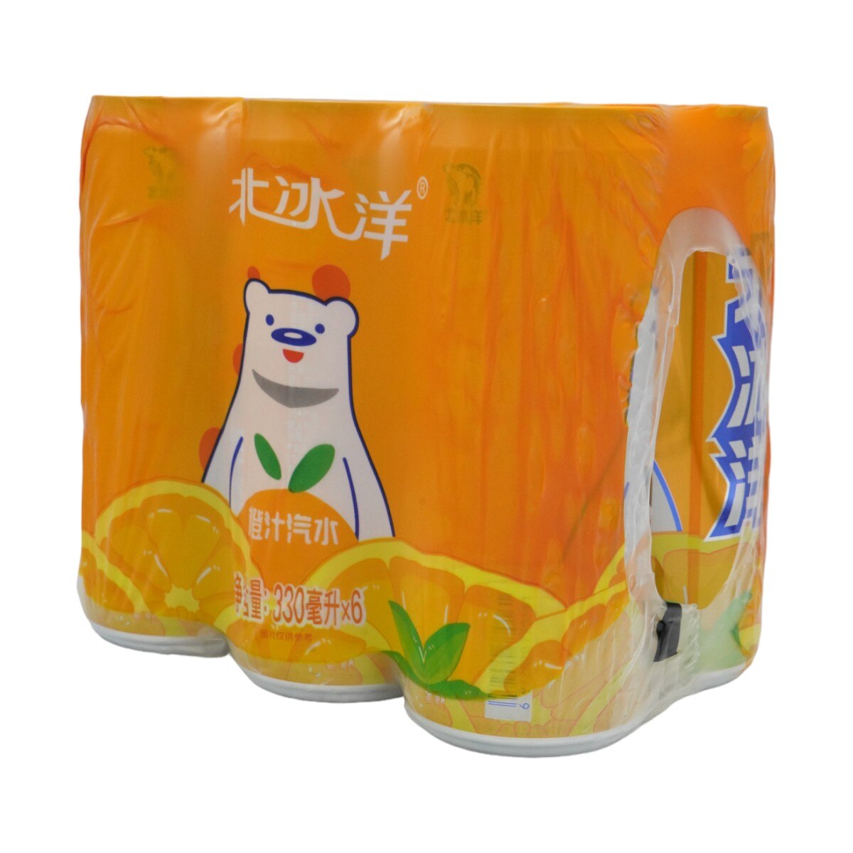 Arctic Ocean Orange Soda (6x11.15fl.oz) ｜ 大统华超级市场美国