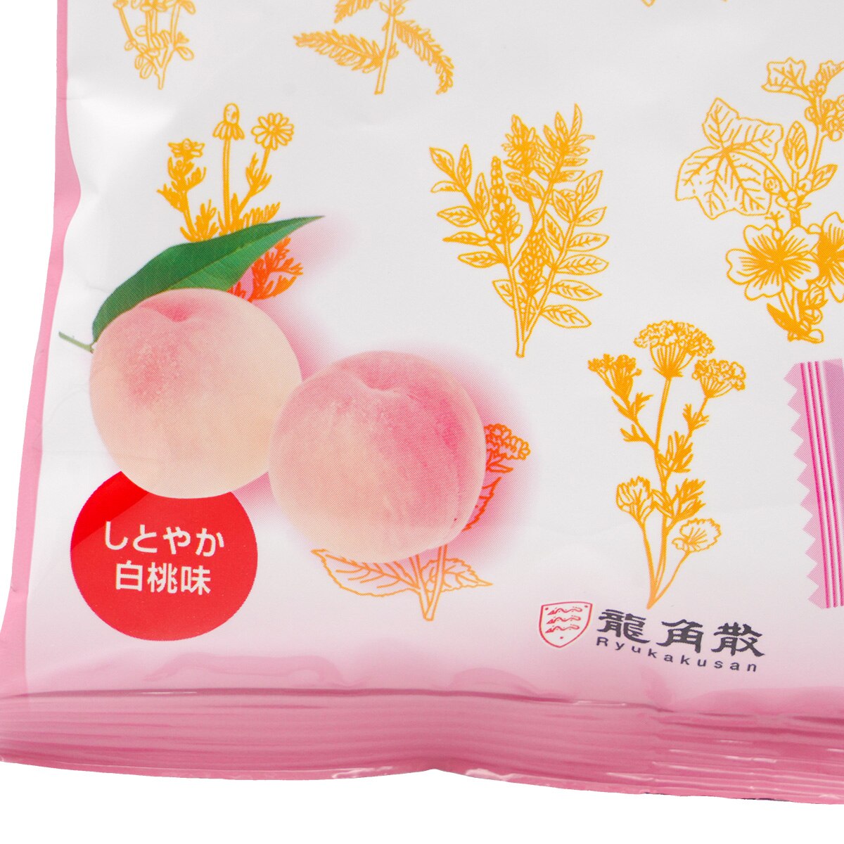 Ryukakusan Herbal Drop - White Peach Flavor (22pcs) | T&T