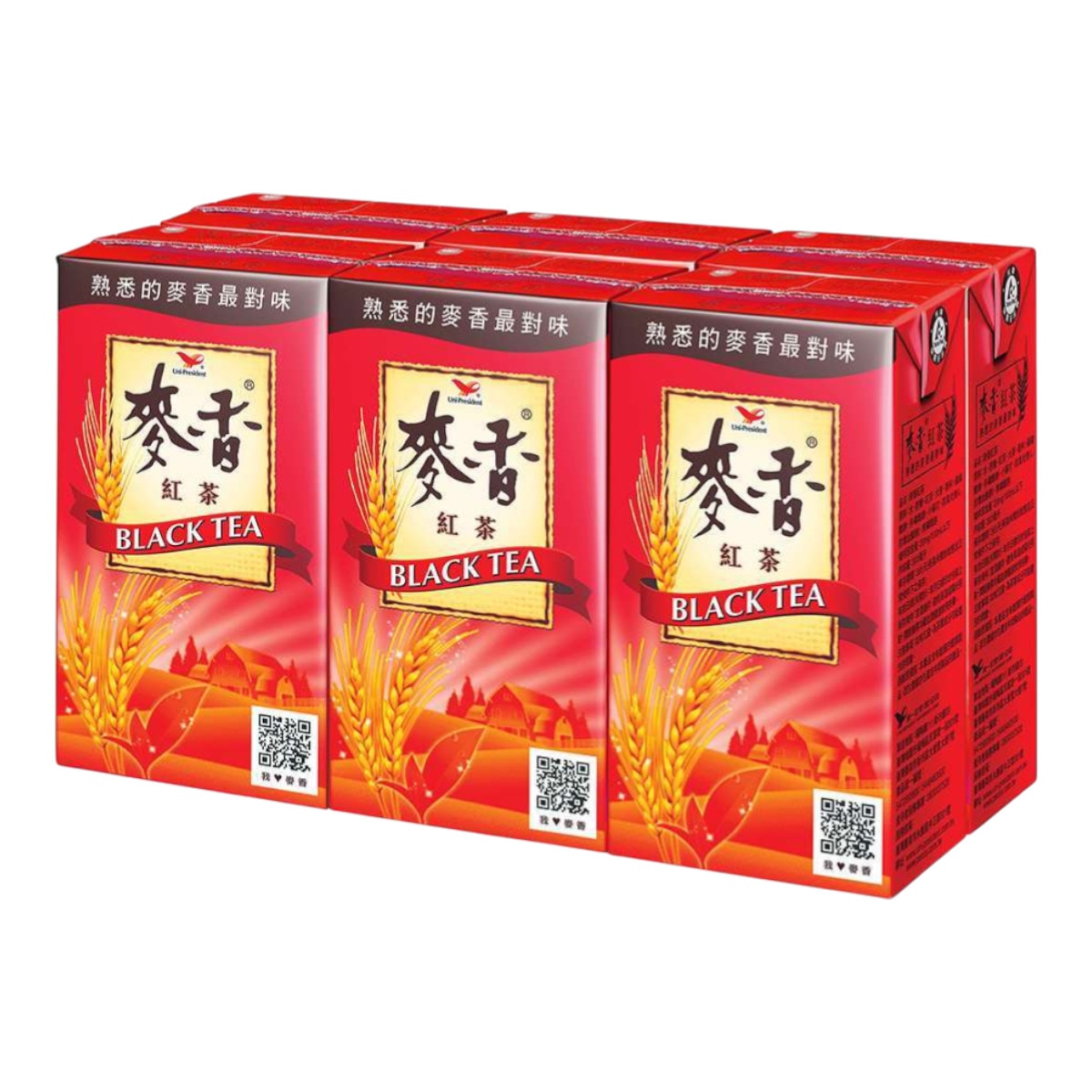 un teaアン テ Uni-President Black Tea (6x10.14fl.oz) | T&T Supermarket US