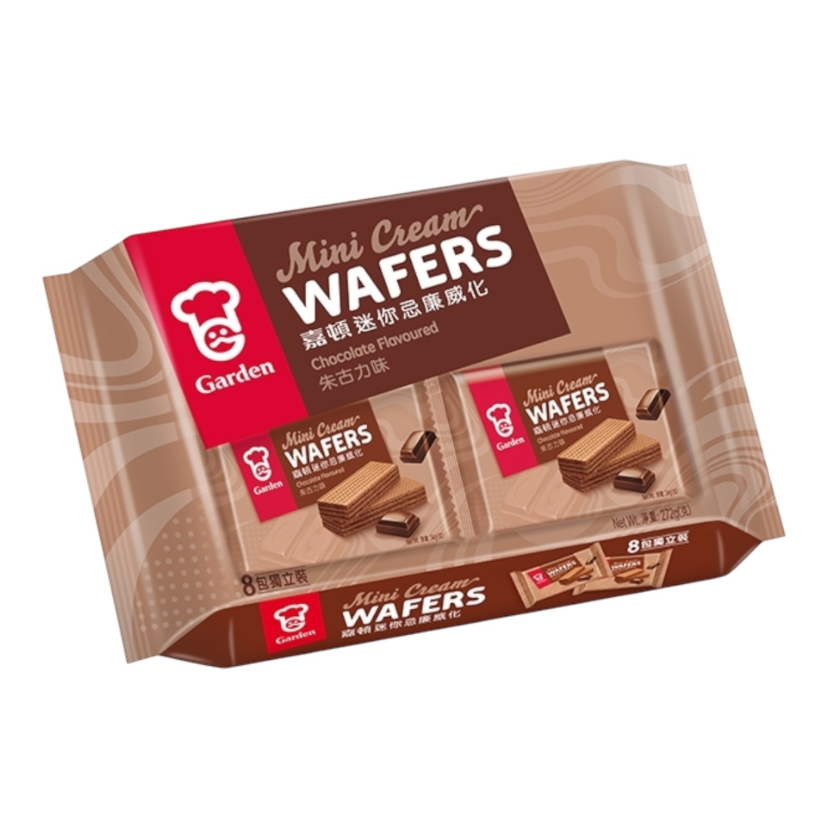 Garden Mini Cream Wafers - Chocolate Flavor (9.6oz) | T&T
