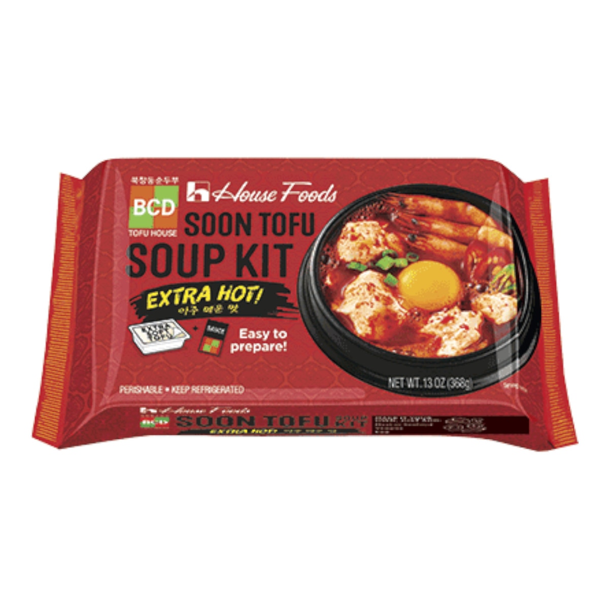 House BCD Soon Tofu Soup Kit Extra Hot (13oz) | T&T Supermarket US