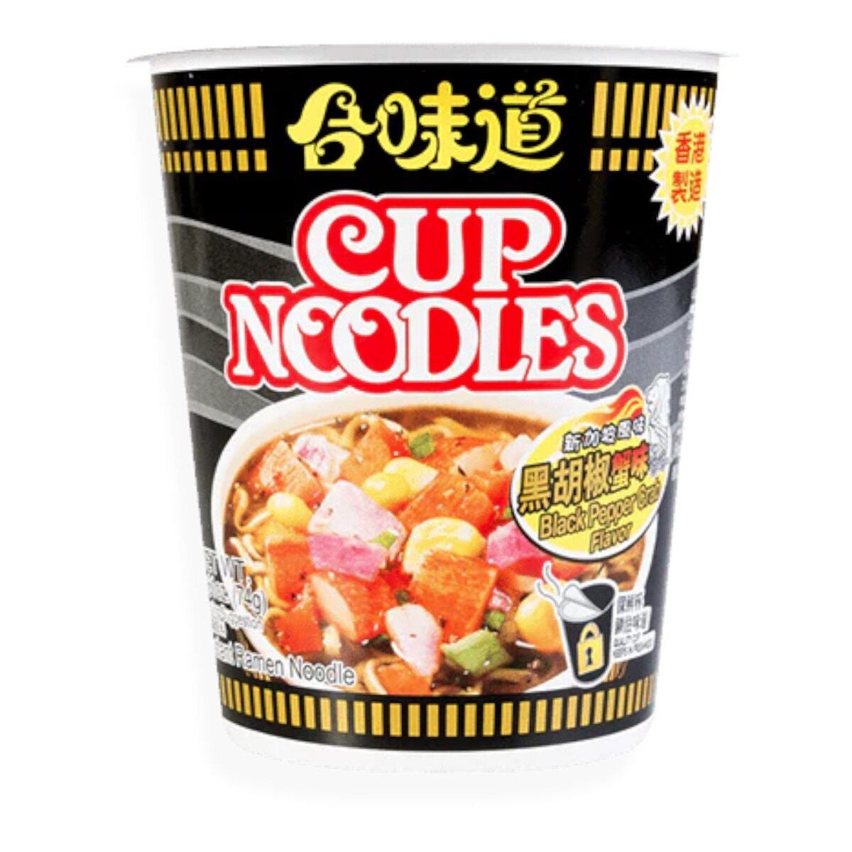 日清合味道杯面- 黑胡椒蟹味(2.61oz) ｜ 大統華超級市場美國