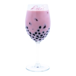 T&T Kitchen Strawberry Milk Tea with Tapioca - Cold (21.9fl