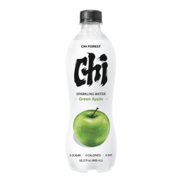 Chi Forest Sparkling Water - Green Apple Flavor (16.23fl.oz)