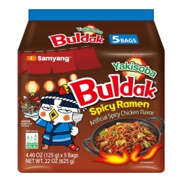 Samyang Buldak Yakisoba Spicy Ramen (5x4.4oz) | T&T Supermarket US