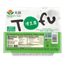 山水嫩豆腐- 两份装(18oz) ｜ 大统华超级市场美国